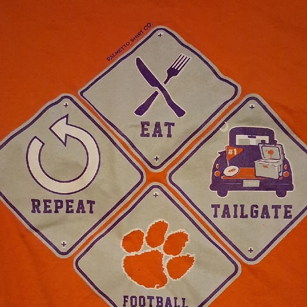Orange Graphic T-Shirt